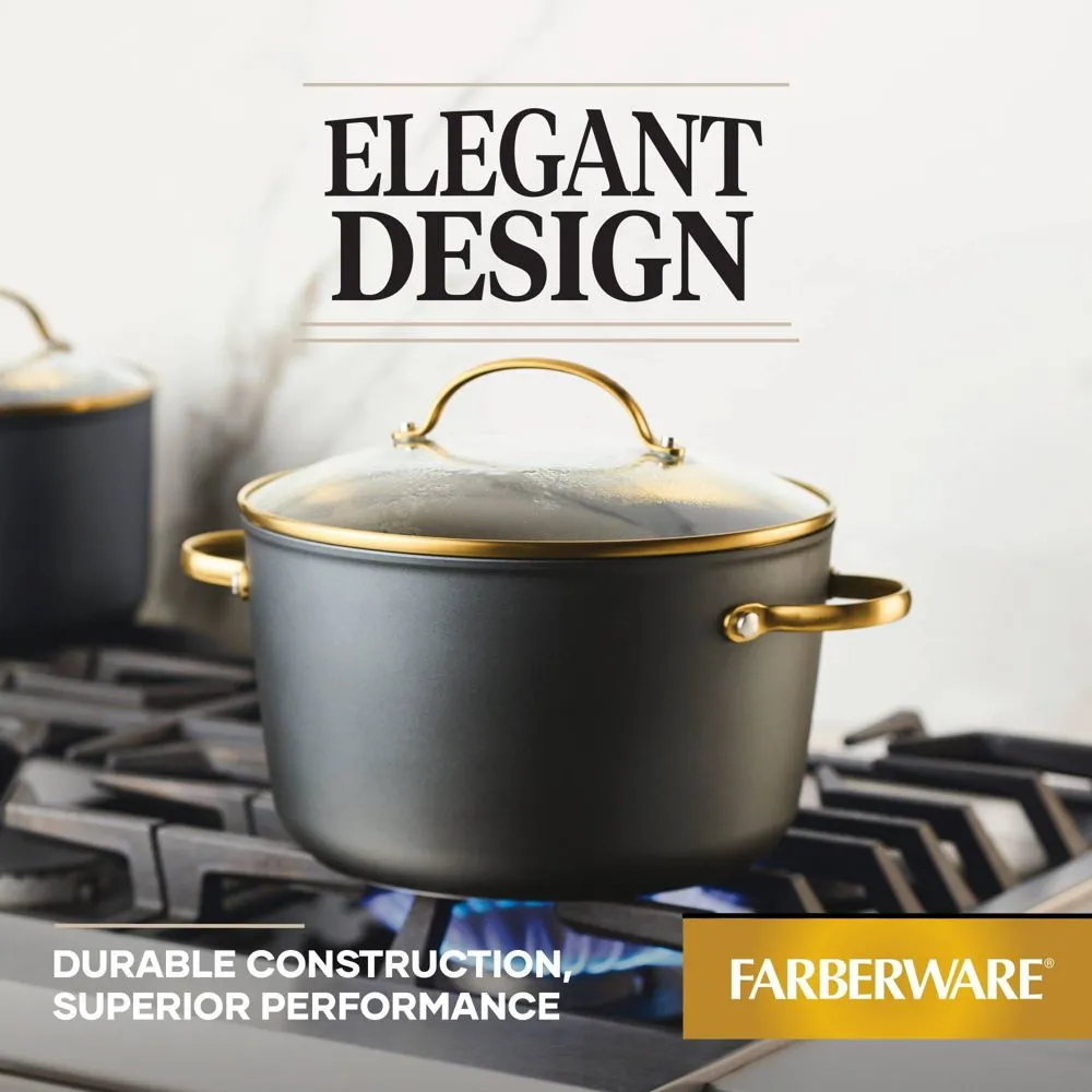 Farberware Forged Induction 8pc Cookware Set