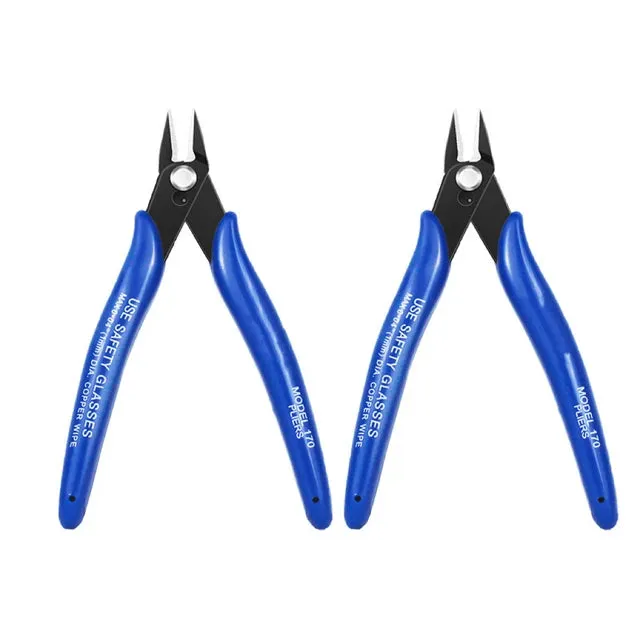 Flush Side Cutter Precision Shear Wire Snips Pliers Tool Diagonal Mini Cutters