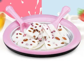 Fried Ice Cream Yogurt Making Machine Ice Cream Roll Maker With 2 Spatulas