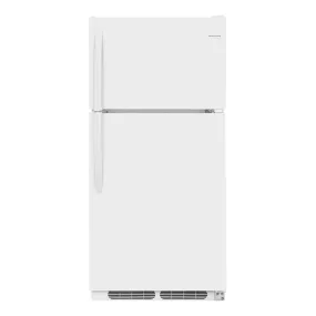 Frigidaire - 15 Cu. Ft. Top Freezer Refrigerator - White