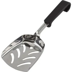 Genware Plastic Handle Chip Scoop Black