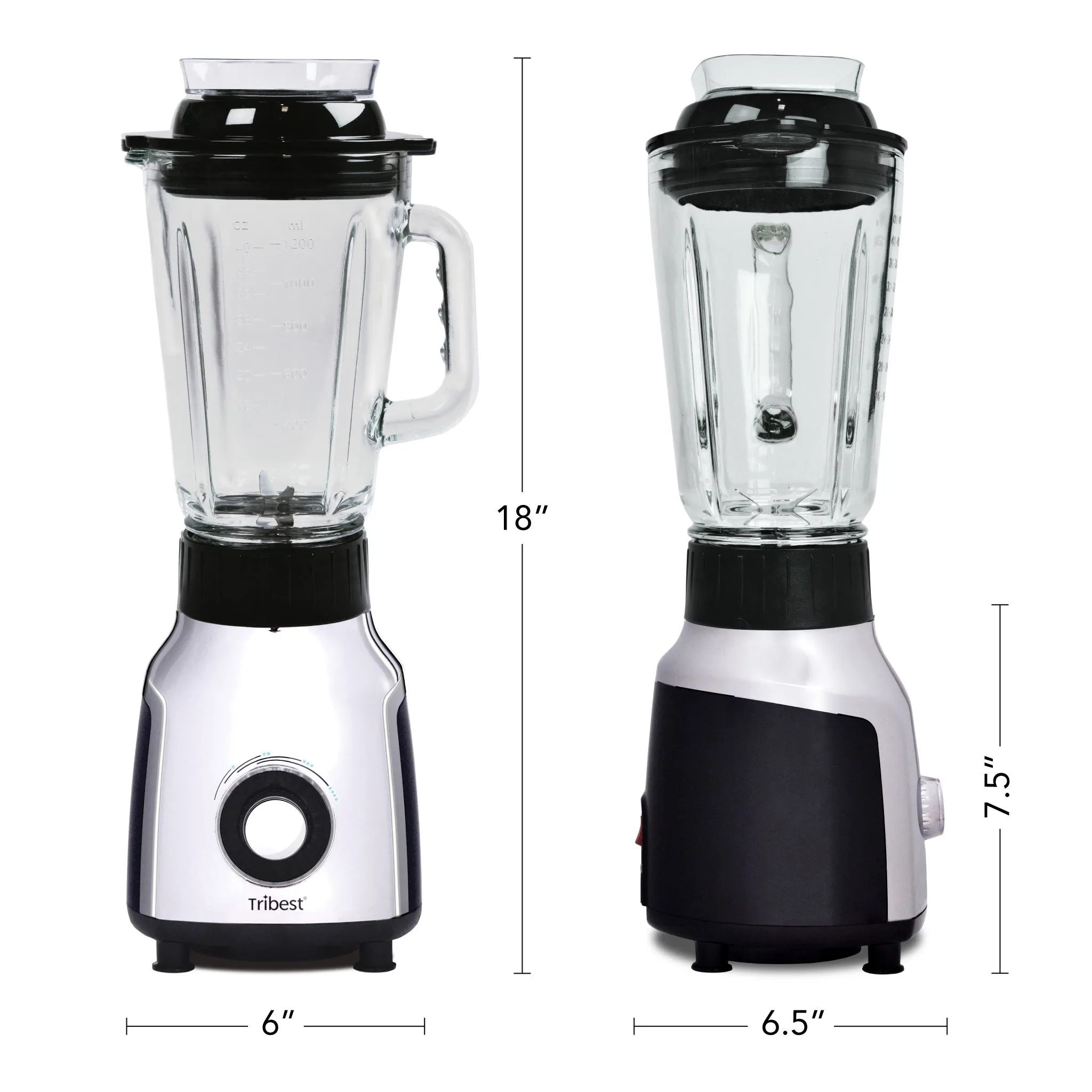 Glass Personal Blender with Vacuum