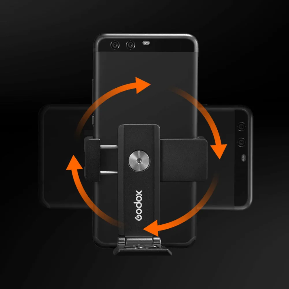 Godox MTH04 Metal Collapsible Smartphone Bracket