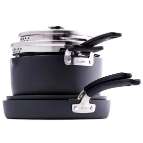 Green Pan Levels Stackable 6-Piece Nonstick Cookware Set