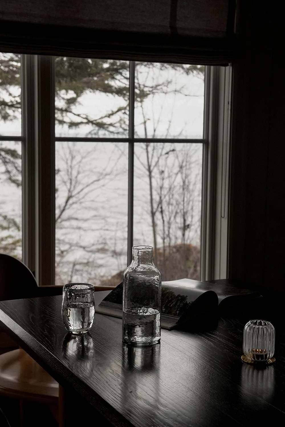 Handblown Glass Carafe Set