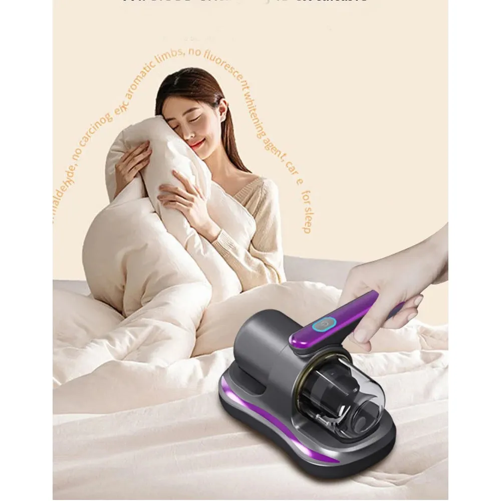 Handheld UV Acarid/Dust Mites Remover Bed/Sofa/Mattress Home Vacuum Cleaner 23-168