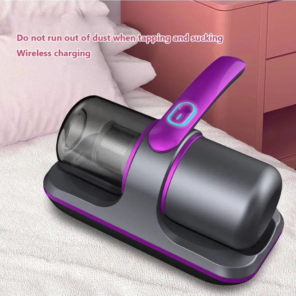 Handheld UV Acarid/Dust Mites Remover Bed/Sofa/Mattress Home Vacuum Cleaner 23-168