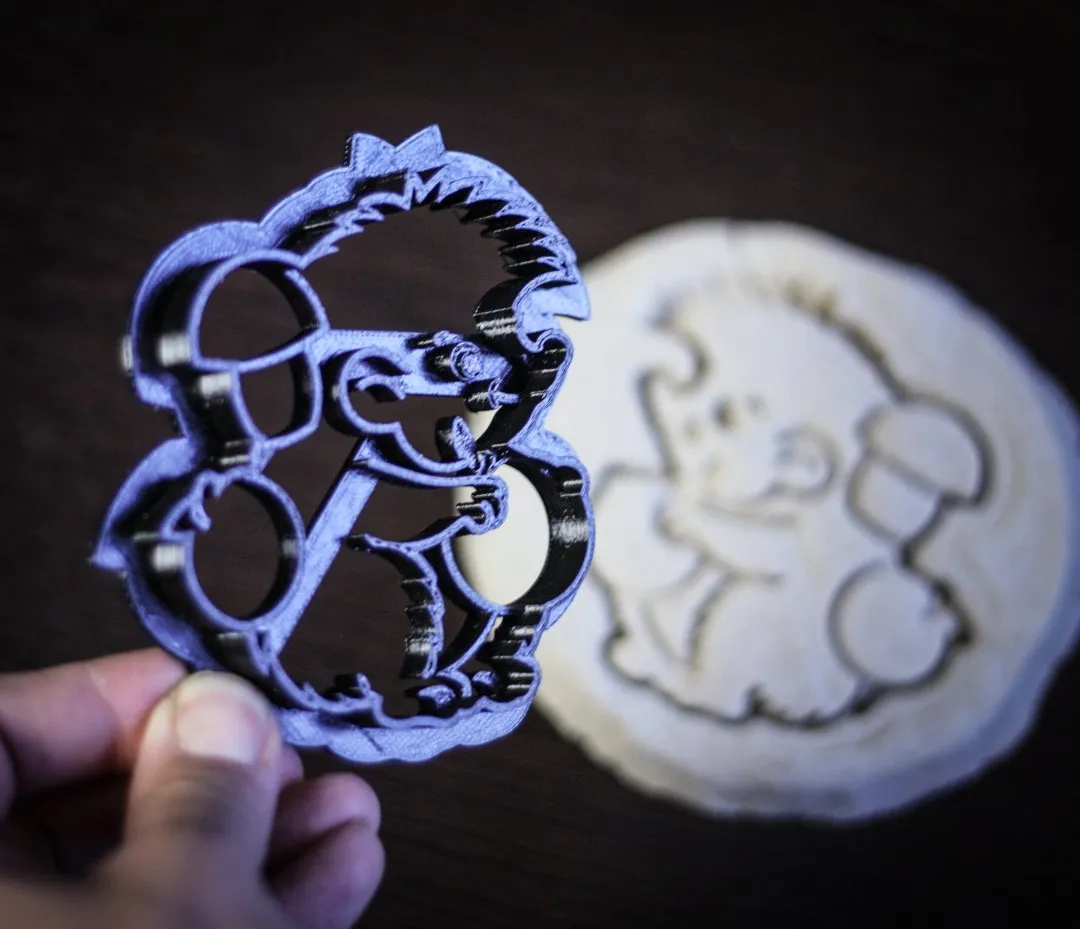 Hedgehog Cookie Cutter - 3D Custom Animal Biscuit Cutter for Baking