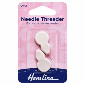 Hemline Needle Threader with Plastic Handle