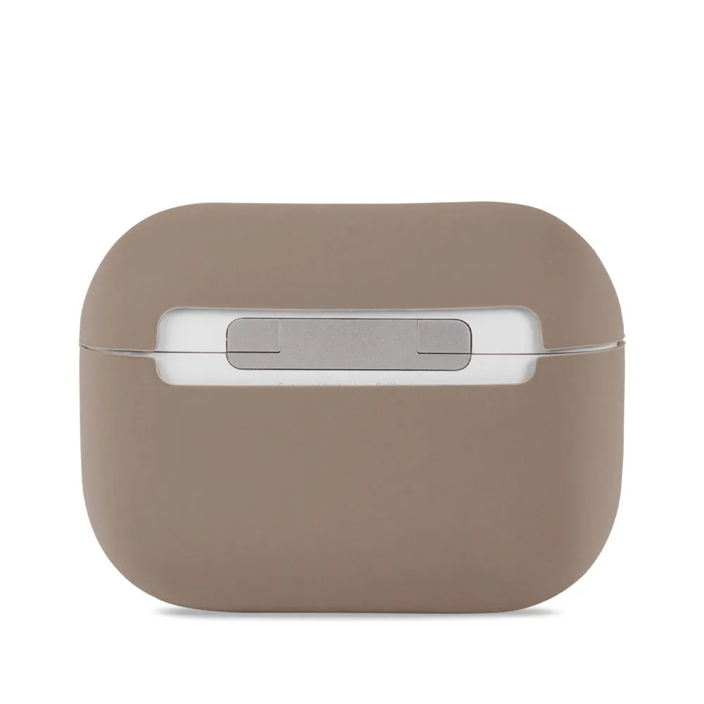 Holdit Silikone Cover Til AirPods Pro 2nd Gen (2022) - Mocha Brown