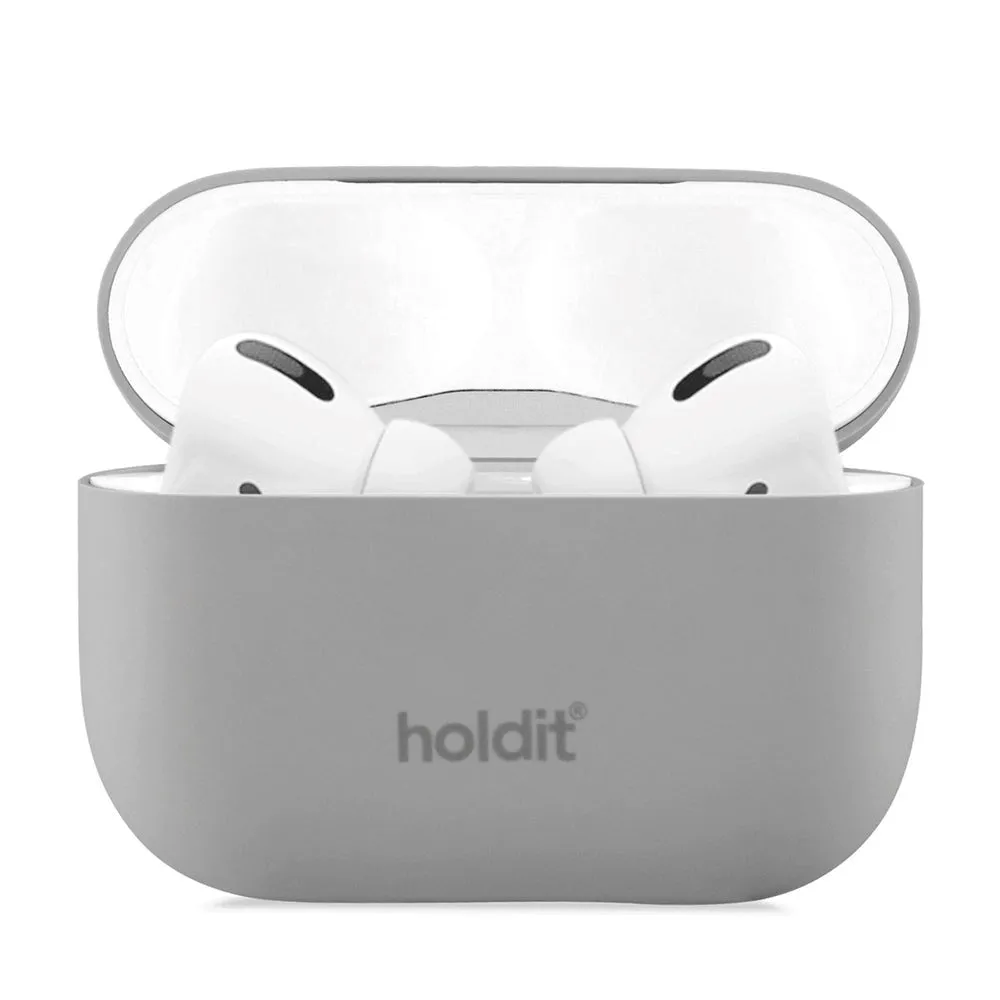 Holdit  Silikone Cover Til AirPods Pro - Taupe