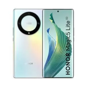 Honor Magic 5 Lite 8 256GB 6.67" 5G Titanium Silver ITA