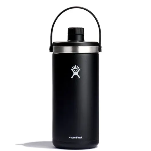 HYDRO FLASK 128OZ OASIS - BLACK