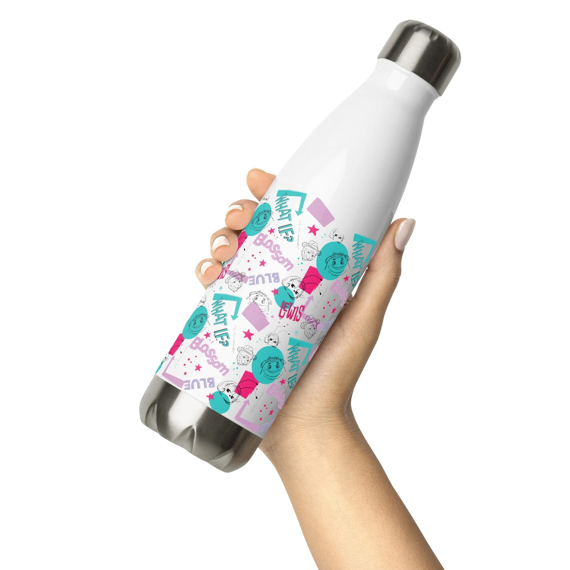 IF What If Stainless Steel Water Bottle