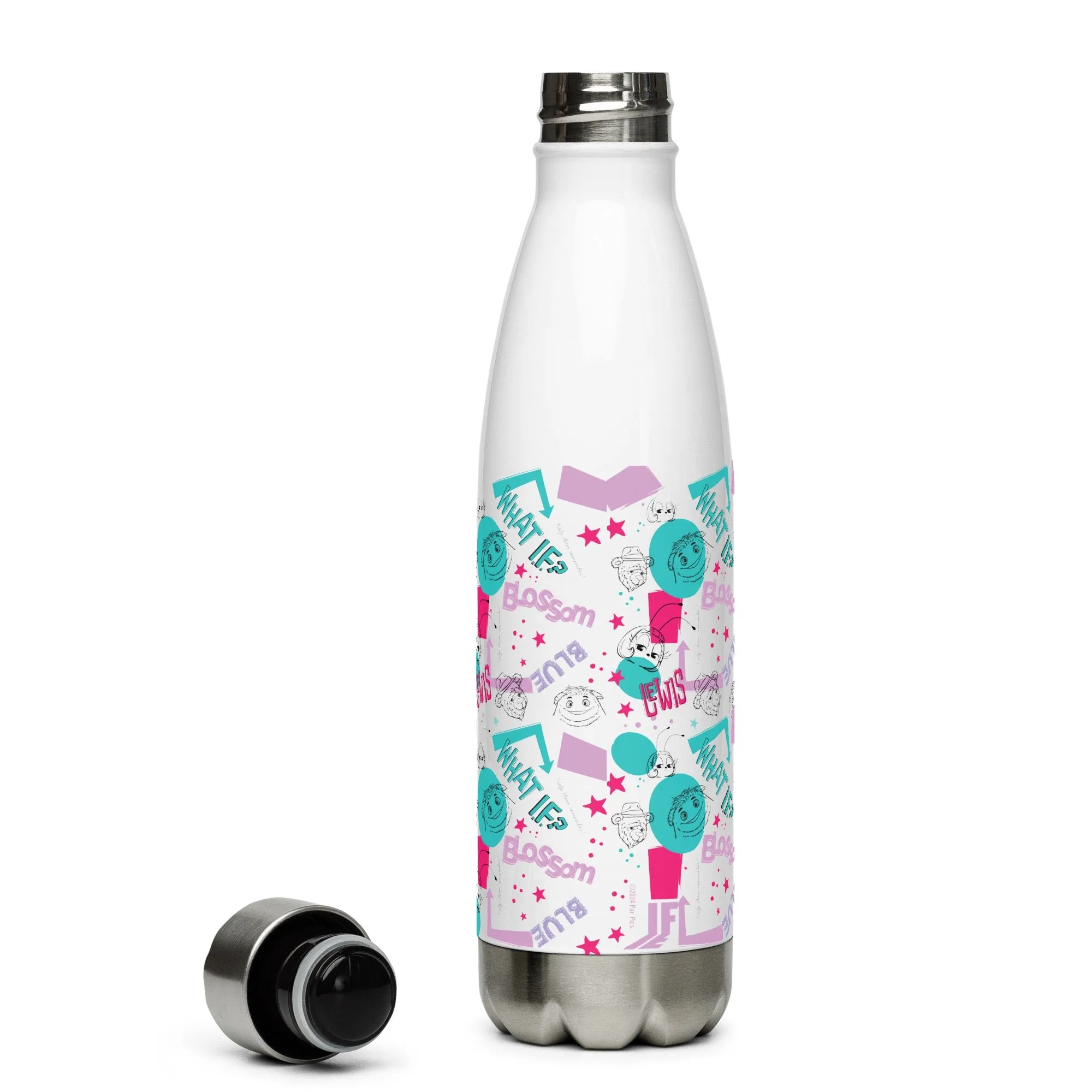 IF What If Stainless Steel Water Bottle