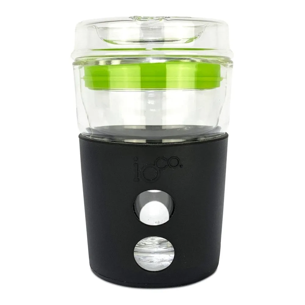 IOco 8oz Reusable Glass Coffee Cup