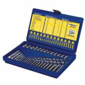 Irwin Hanson 11135ZR 35-pc Screw Extractor & Drill Bit Set 1 SET