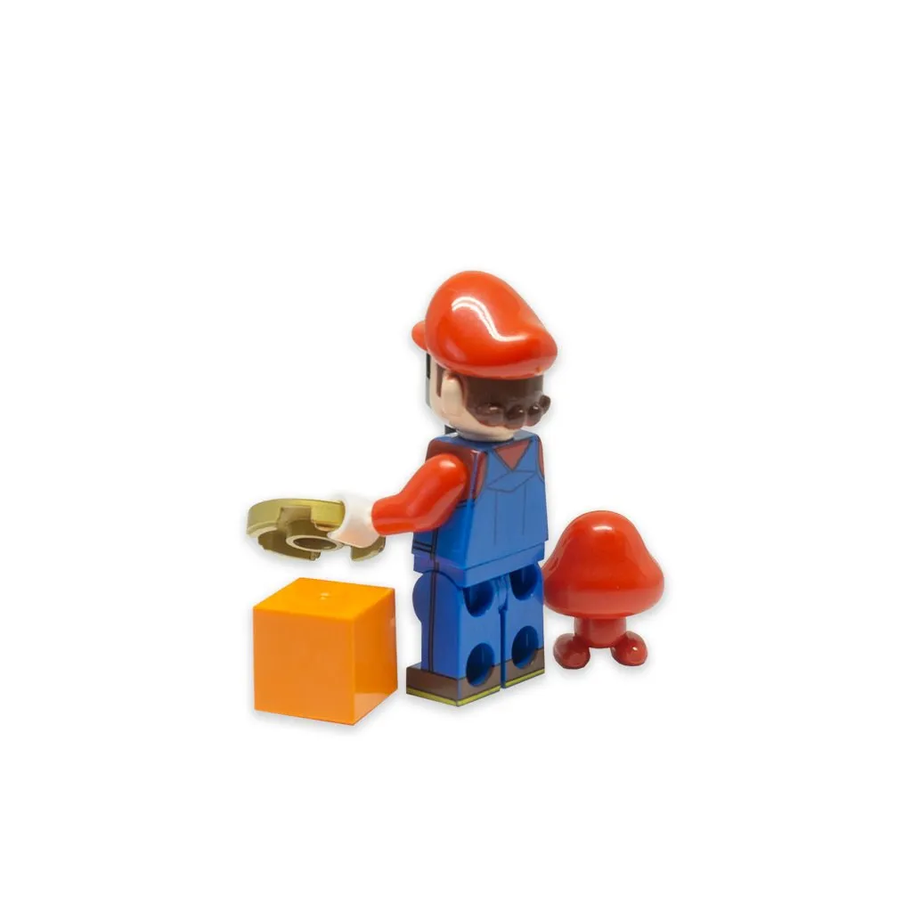 Italian Bros Red Mini-Fig