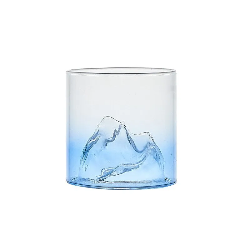 Japanese Whiskey Glass with 3D Vodka Design