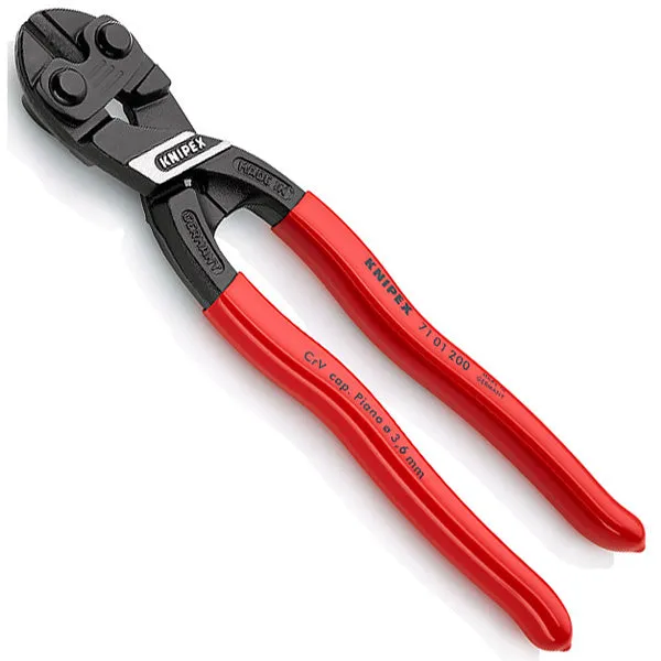 Knipex 71 01 200 8" Bolt Cutters Compact Size (CoBolt)