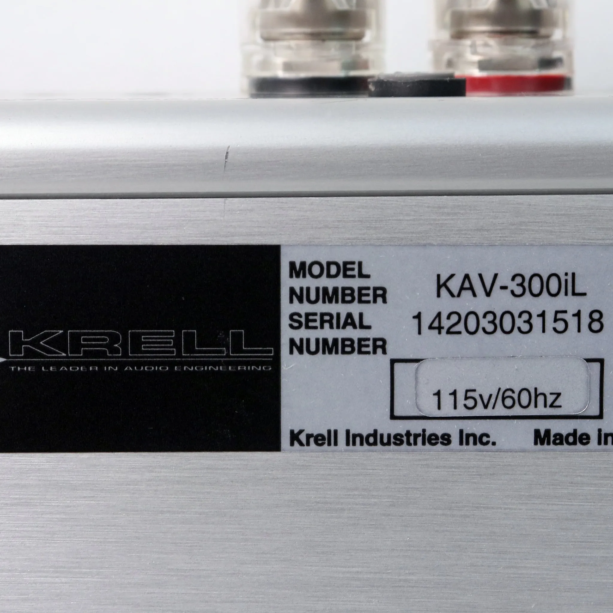 Krell KAV-300IL Integrated Amplifier (USED)