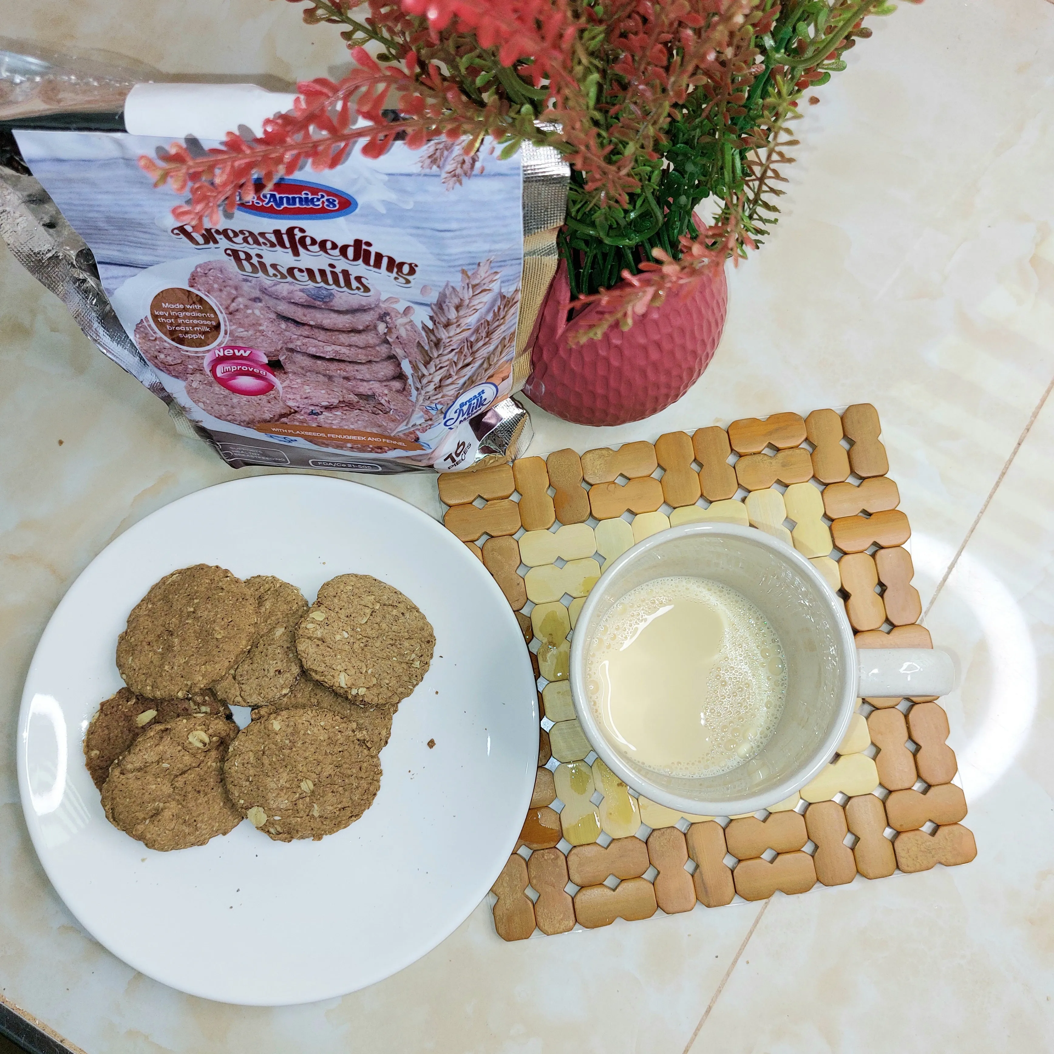 Lactation / Breastfeeding / Nursing Biscuits / Cookies  (Dr. Annie Breast Milk Maker / Booster)