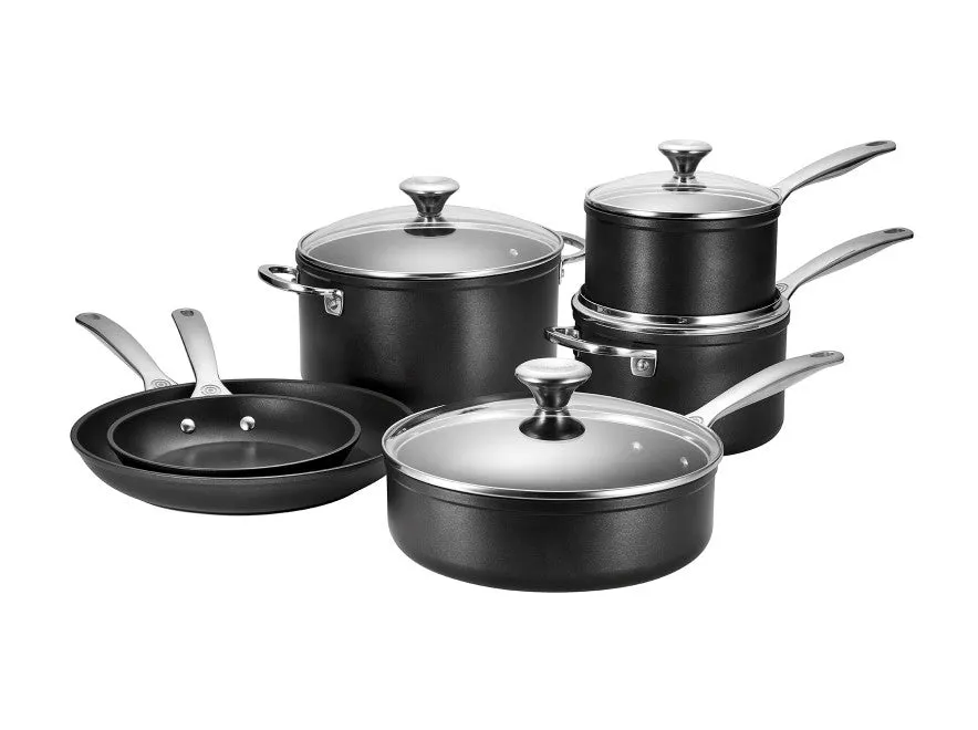 Le Creuset 10-Piece Toughened Nonstick PRO Set