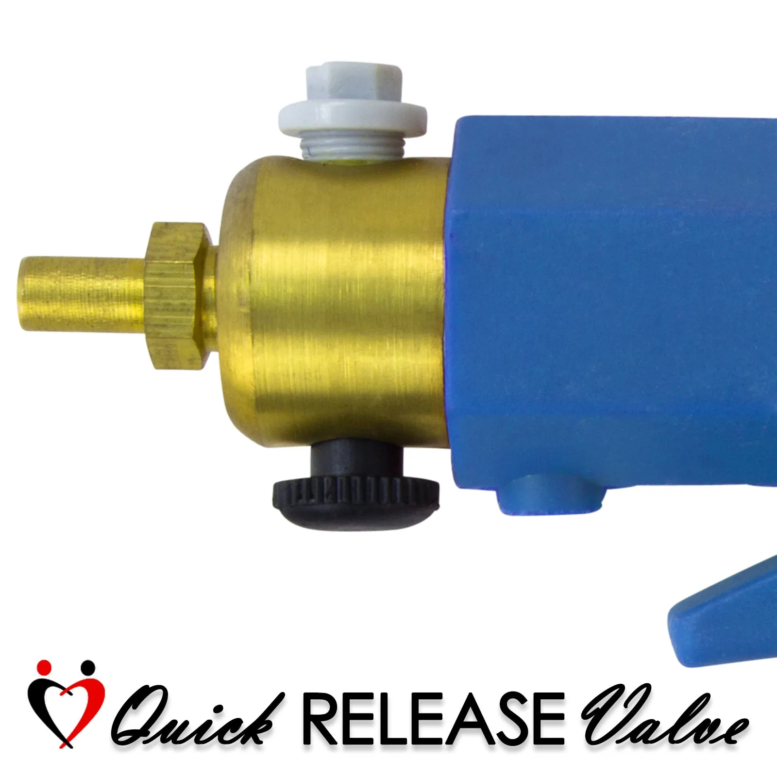 LeLuv Maxi Penis Pump | Blue Handle Clear Hose, All Gauge Options | WIDE FLANGE Cylinder