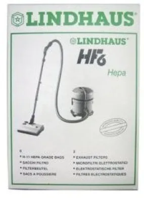 Lindhaus HF6 Genuine Vacuum Bags