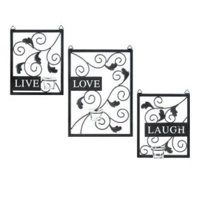 Live Love Laugh Wall Decor