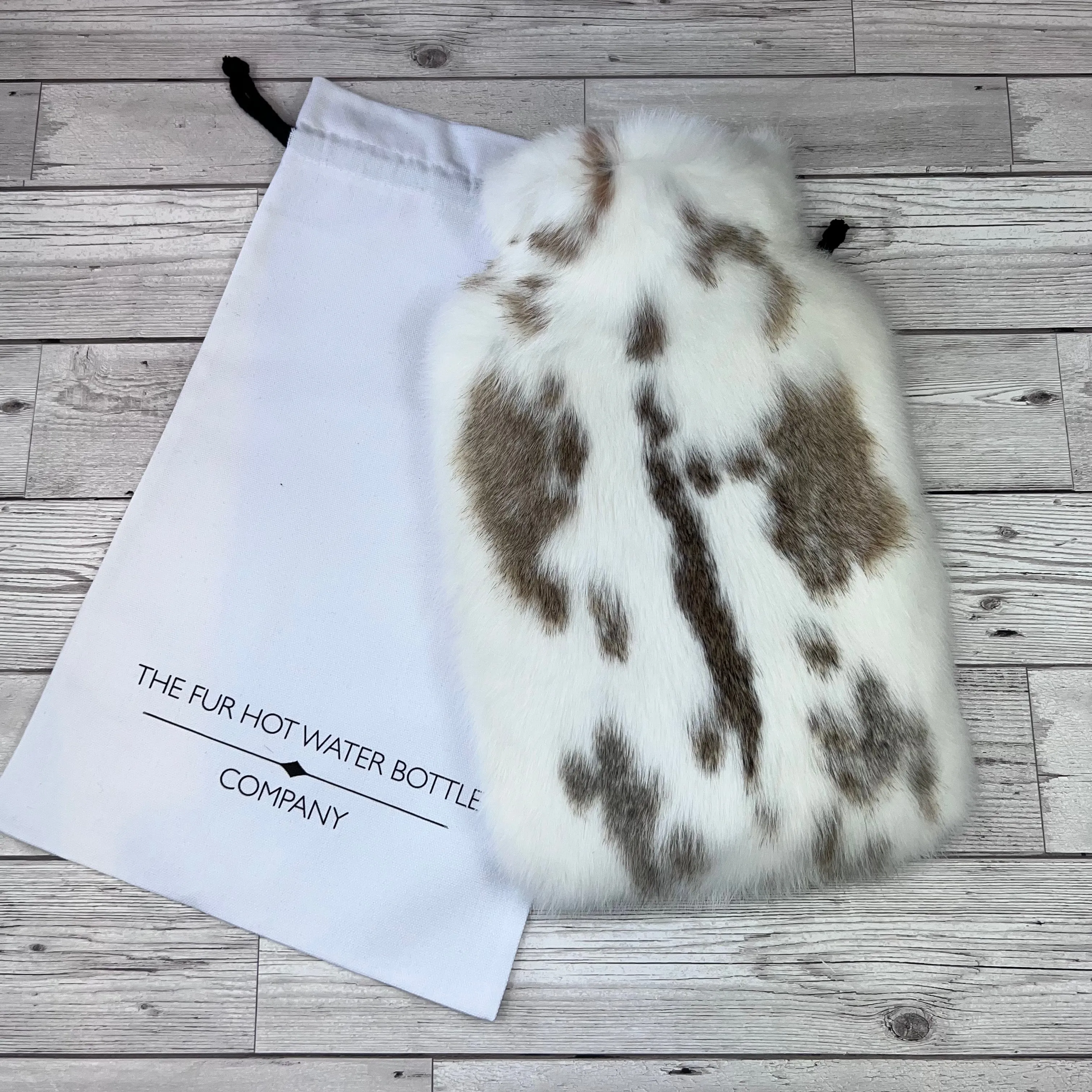 Luxury Fur Hot Water Bottle - real fur real warmth #273