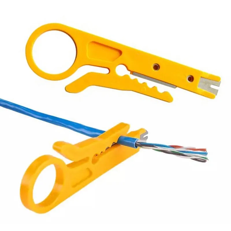 Mini Wire Stripper Crimper Pliers Crimping Tool Cable Stripping Wire Cutter