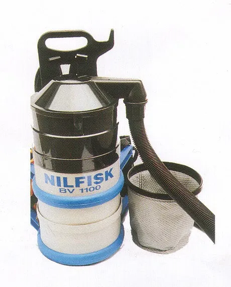 Nilfisk BV1100 Commercial Backpack Vacuum Cleaner Australian Made NLA