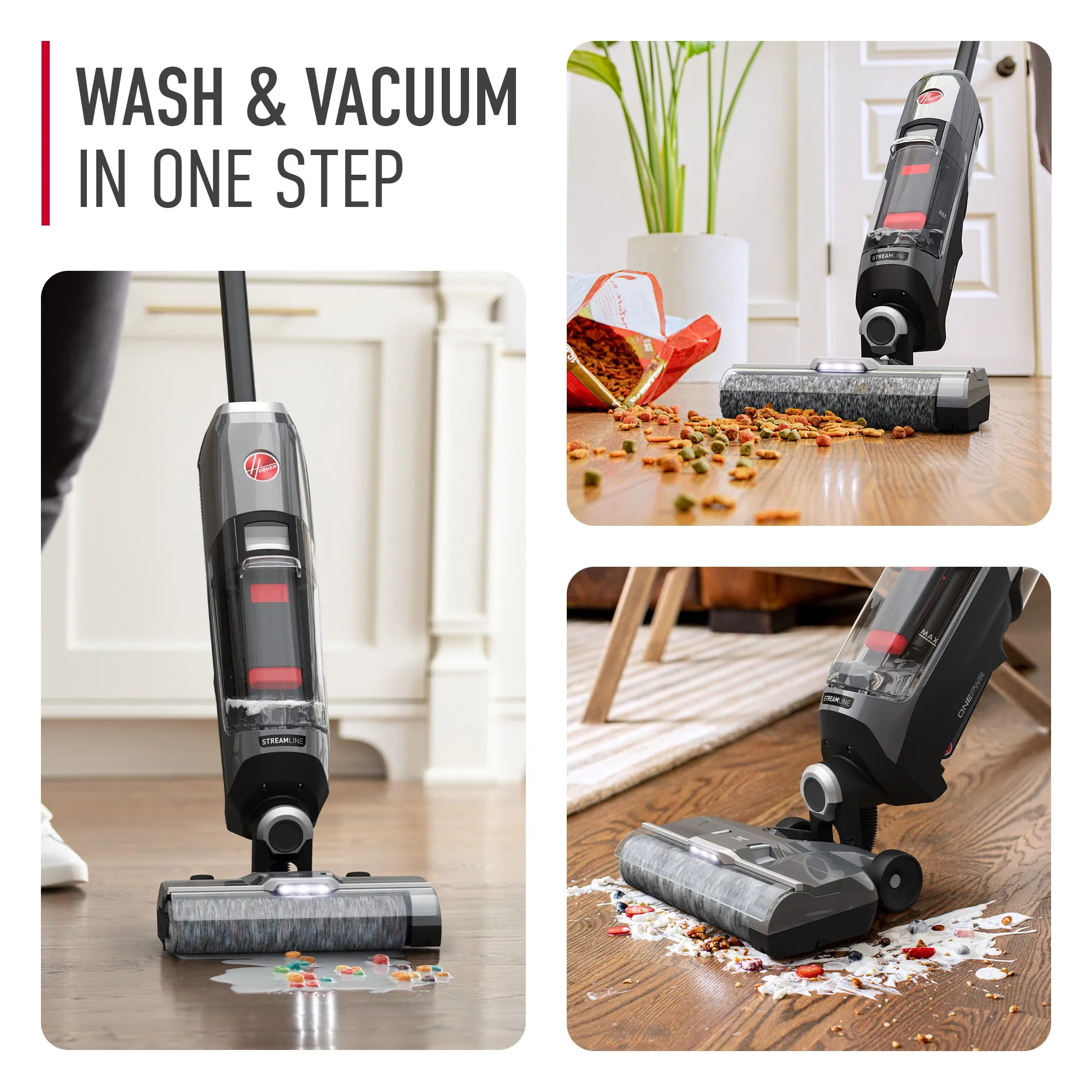 ONEPWR Streamline Cordless Hard Floor Wet Dry Vacuum with Boost Mode