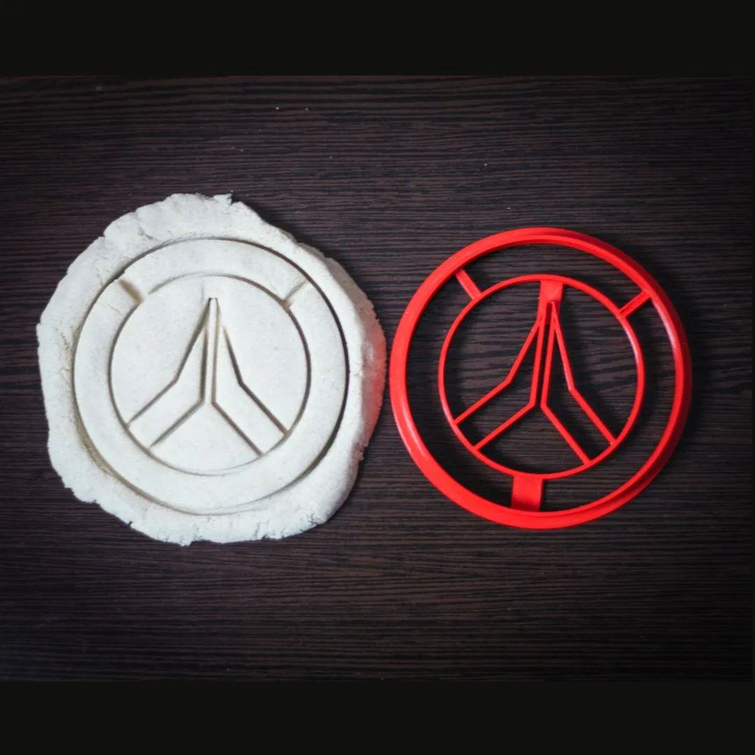 OW Logo Cookie Cutter - Party Biscuit and Fondant Shapes | 3D Printed