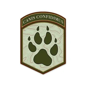 PDW CANIS CONFIDIMUS Sticker