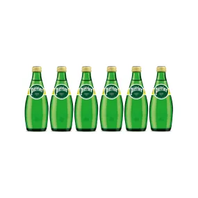 Perrier Carbonated Water Glass Bottle 330ml (Pack of 6) – Premium Sparkling Water