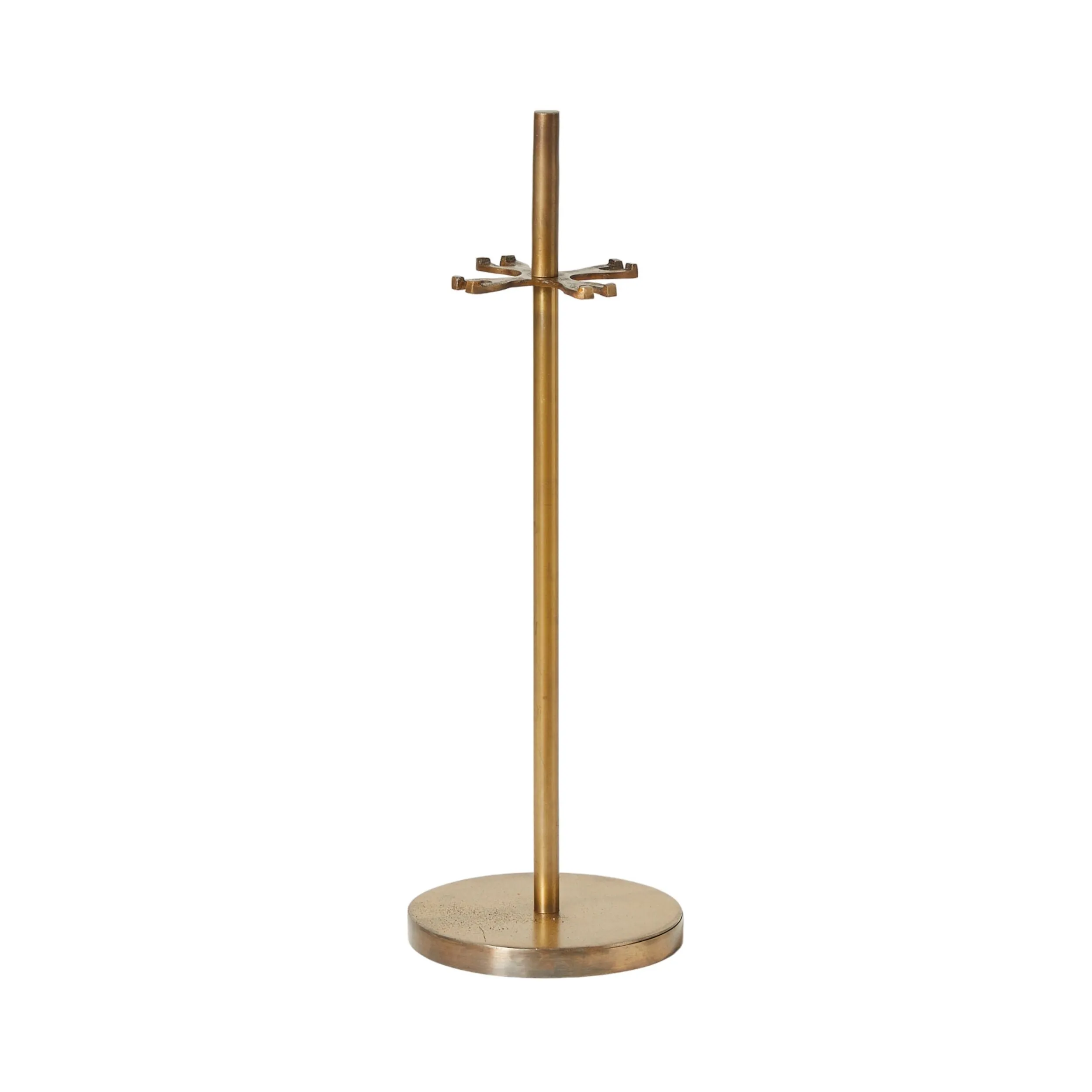 Perry Fire Set Brass Antique 61x20cm