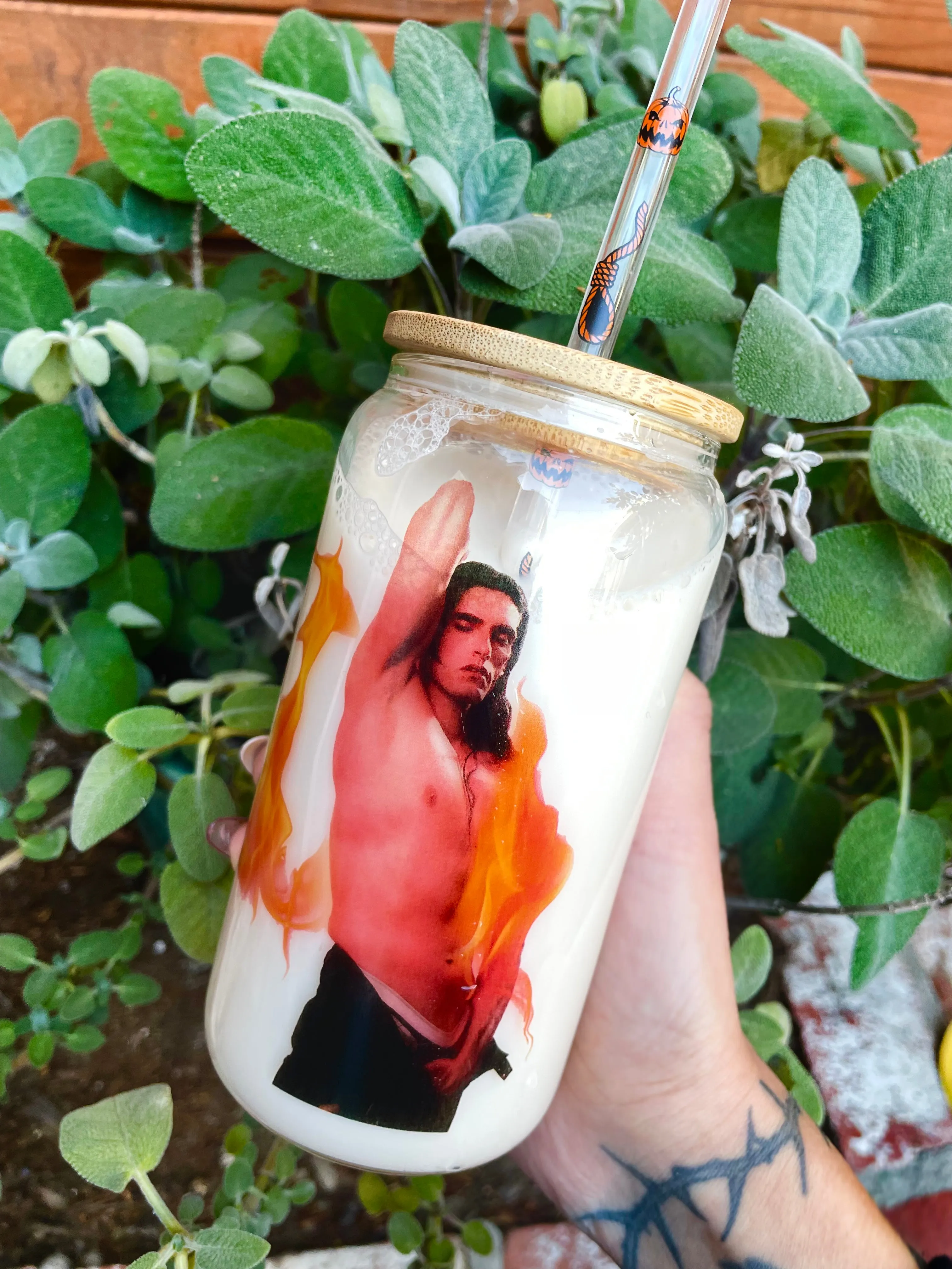 Peter Steele Glass Tumbler Cup