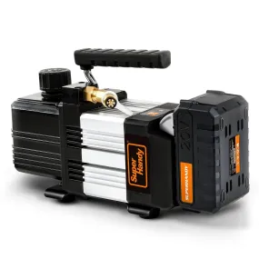 Portable Vacuum Pump - 20V 2Ah Battery, Single Stage 3CFM