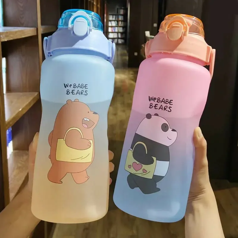 Premium We Babe Bears Water Bottle(Pink)- 5470-2 Liters