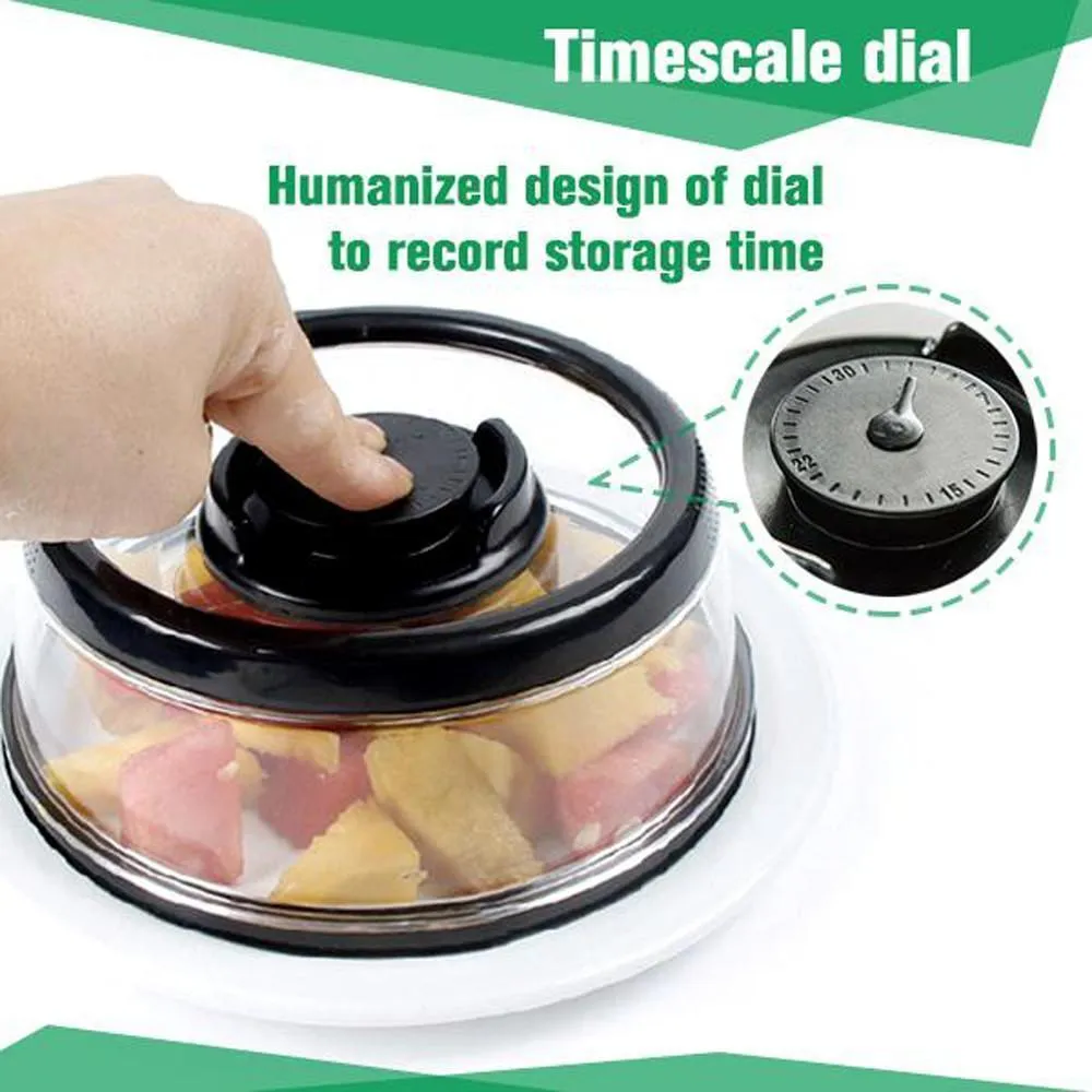 PressDome™ - Instant Vacuum Food Sealer