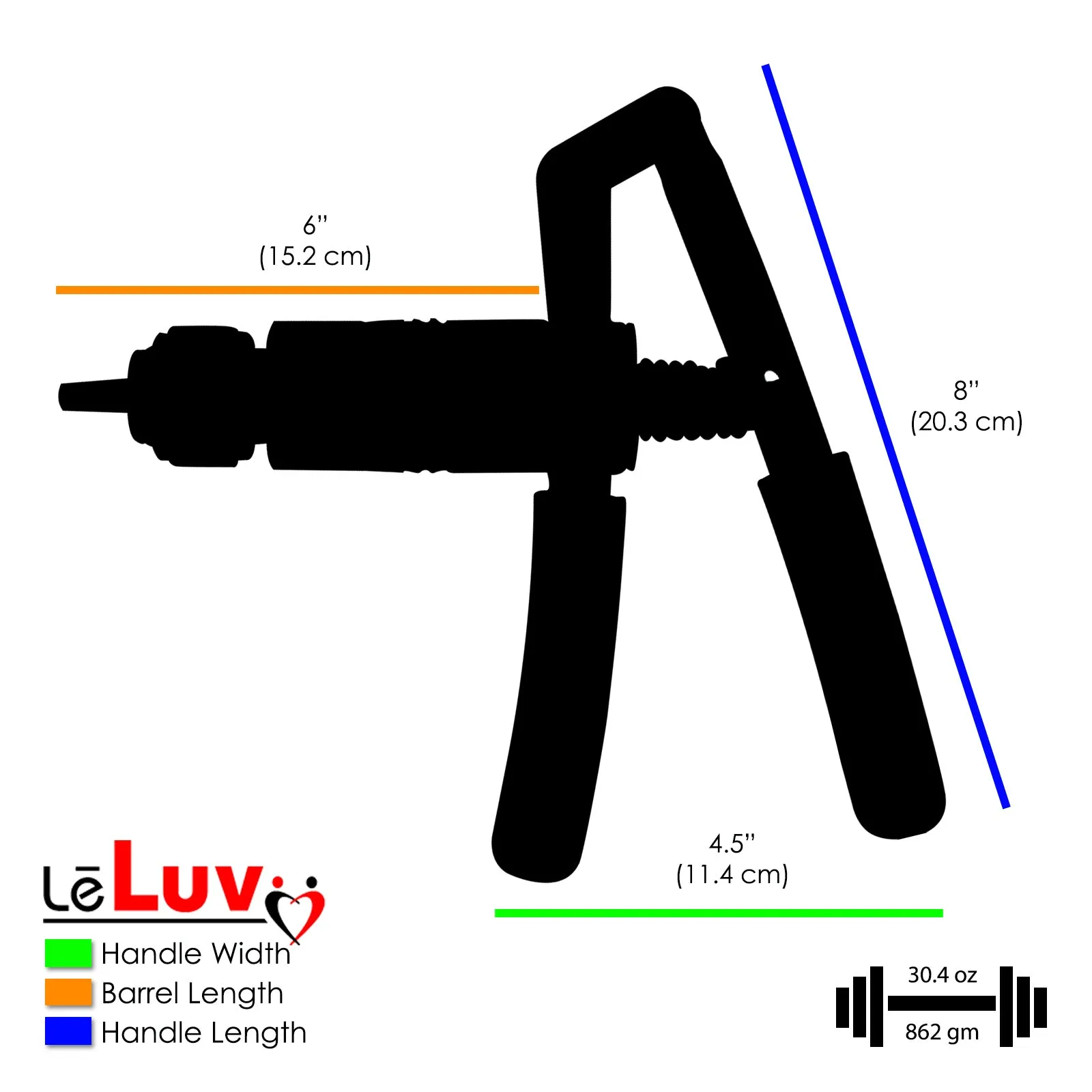 PRIMO Pro  Handle Penis Pump   Gauge, Silicone Hose | Round Flange Cylinder | No Accessories