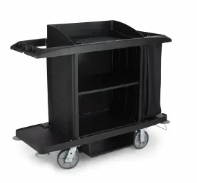 RUBBERMAID XTRA tm FULL SIZE  HOUSEKEEPING CART W/C-FABRIC