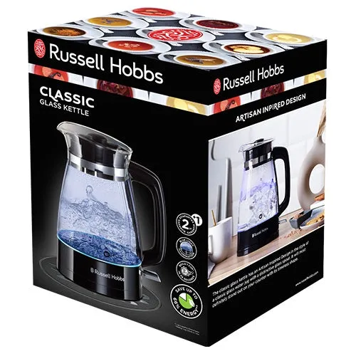 Russell Hobbs Classic Kettle 1.7L - Glass