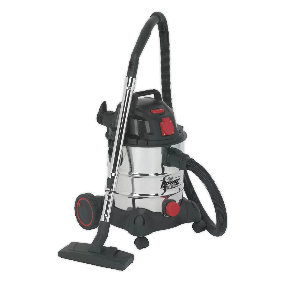 Sealey PC200SDAUTO Vacuum Cleaner Industrial 20ltr 1400w/230v