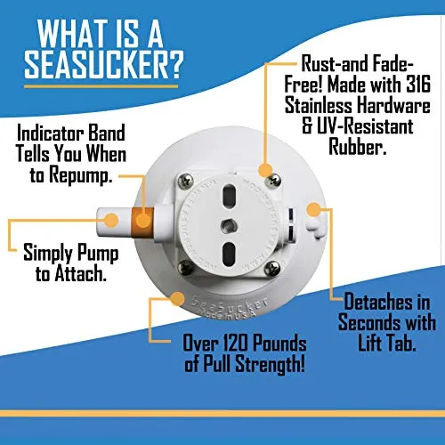 SeaSucker 6" Vacuum Mount