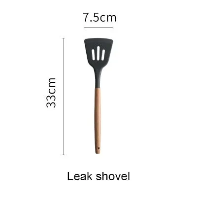 Silicone Spatula Heat-resistant Soup Spoon Non-stick Special Cooking Shovel Kitchen Tools