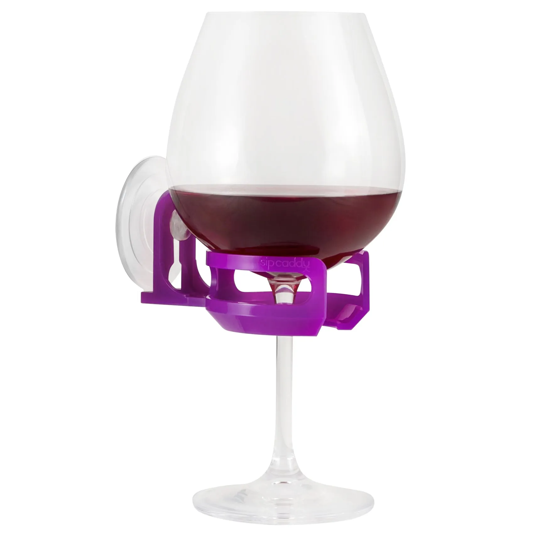 SipCaddy® SHOWER BEER & BATH WINE Holder - Purple