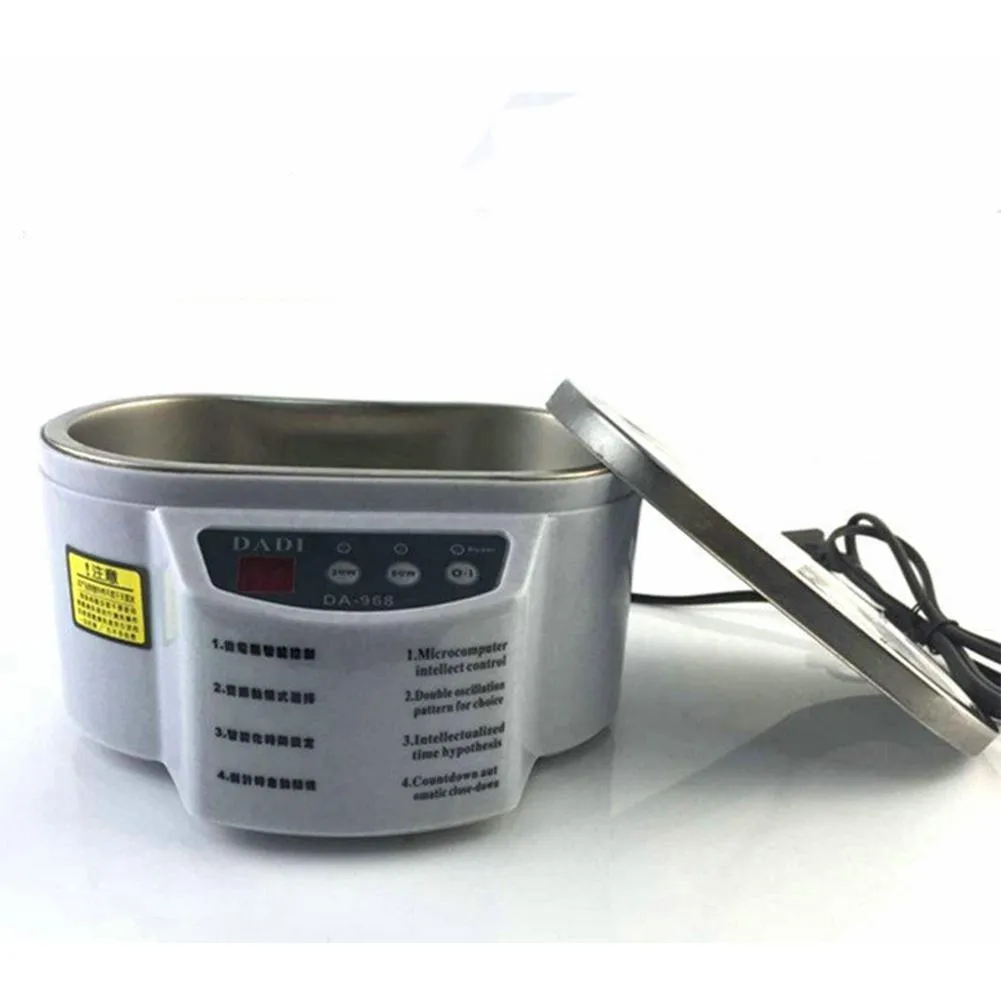 Smart Ultrasonic Cleaner - Stainless Steel Ultrasound Wave Washing for Jewelry Glasses Ultrasound Bath Machine